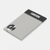 Post-it® Tee - shirt | Snoopy Howling | Ajouter Votre Nom (Incliné)