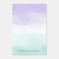 Teinture à l'aquarelle violet à la menthe