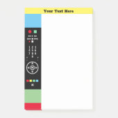 Post-it® Télécommande TV personnalisée Télécommande couleur (Devant)