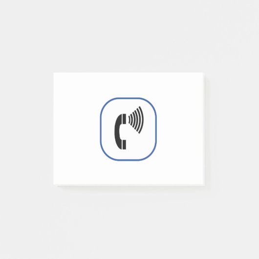 Post-it® Téléphone de contrôle du volume (Devant)