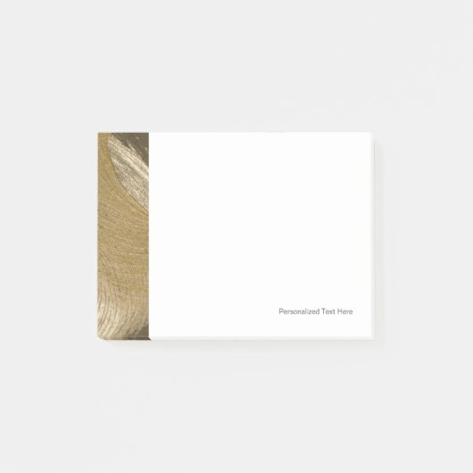 Post-it® Tempête de sable circulaire dans le brun bronzage (Devant)