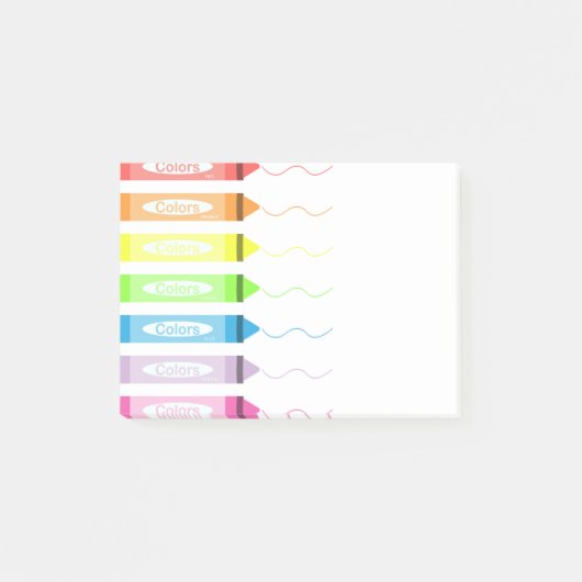 Post-it® Temps de coloriage ! (Devant)