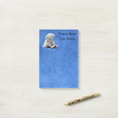 Post-it® Temps de nounours 4 x 6 (Sur un bureau)