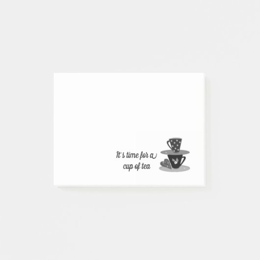 Post-it® Temps Pour Une Tasse De Thé (Devant)