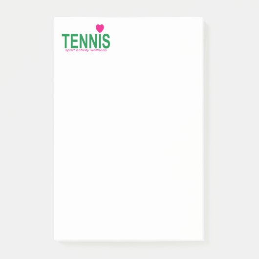Post-it® Tennis (Devant)