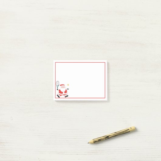 Post-it® Tennis Holiday - Notes cadeaux (Sur un bureau)