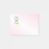 Post-it® Tennis Pink (Devant)