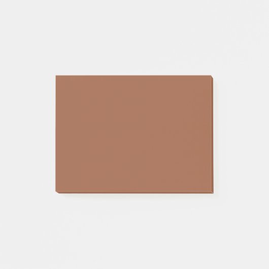 Post-it® Terracotta Burnt Orange couleur solide (Devant)