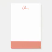 Post-it® Terracotta Nom propre | Classic Professional (Devant)