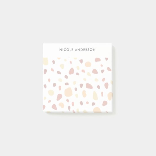 Post-it® Terracotta orange jaune personnalisée (Devant)