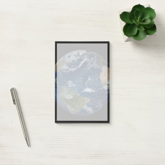 Post-it® Terre Avec Nuages Et Glace De Mer (Bureau)