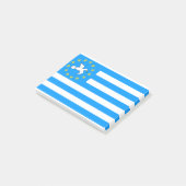 Post-it® Terre d'Ambazonia - d'Amba - drapeau de Cameroons (Incliné)