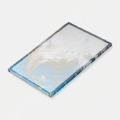 Post-it® Terre Pleine Avec Des Nuages Simulés Sur L'Amériqu (Incliné)