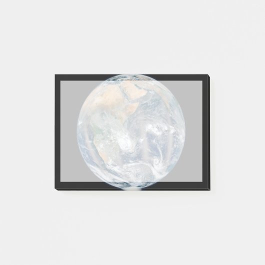 Post-it® Terre Pleine Montrant L'Hémisphère Est. (Devant)