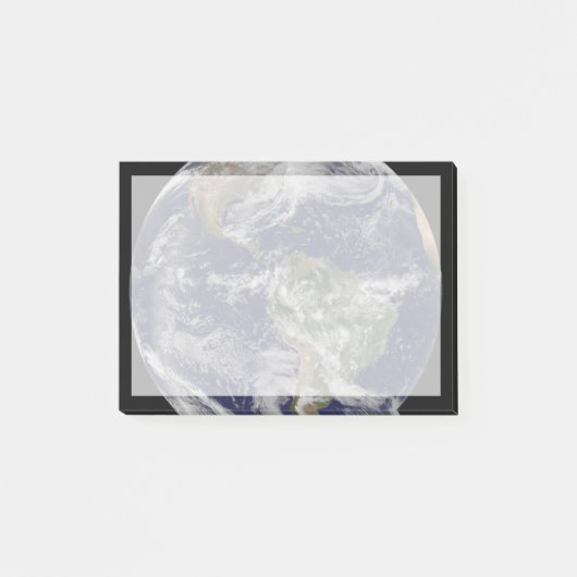 Post-it® Terre Pleine Montrant Une Puissante Tempête D'Hive (Devant)