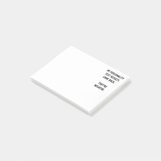 Post-it® Test de personnalité (Incliné)