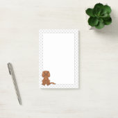 Post-it® Tête de Cavalier King Charles Spaniel Rubis & Patt (Bureau)