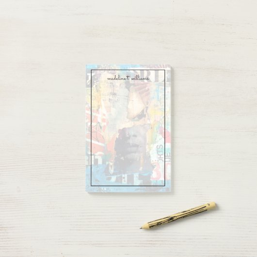 Post-it® Tête de collage (Sur un bureau)