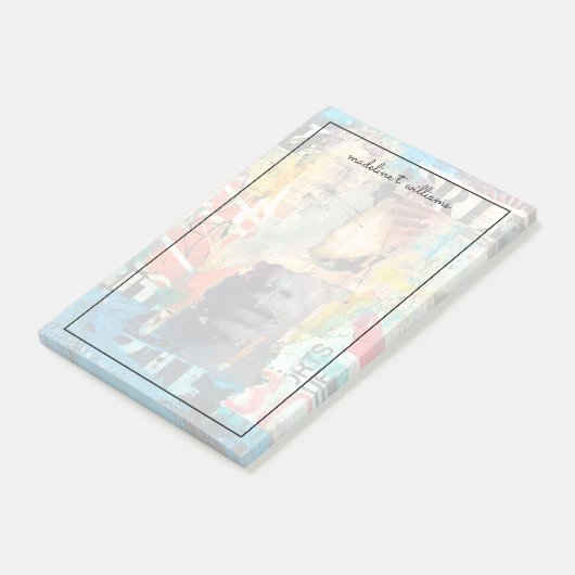 Post-it® Tête de collage (Incliné)