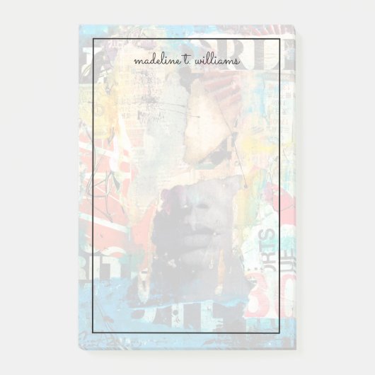 Post-it® Tête de collage (Devant)