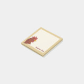 Post-it® Tête de Coq Rouge (Incliné)