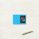 Post-it® Tête de licorne (Sur un bureau)