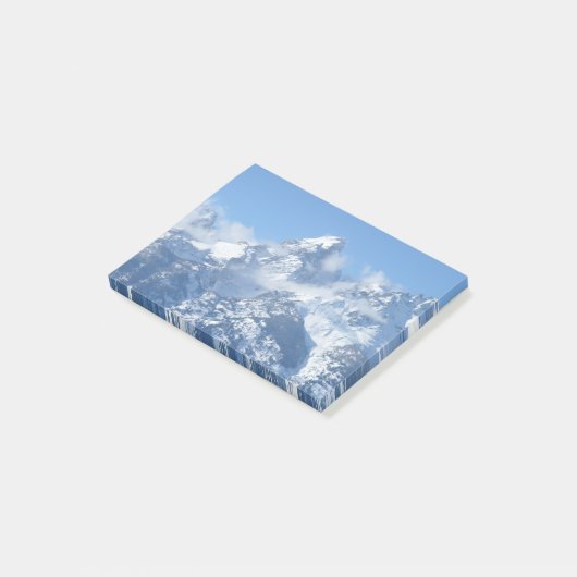 Post-it® Tetons et nuages (Incliné)