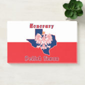Post-it® Texan polonais honoraire (Bureau)