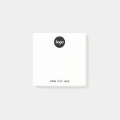 Post-it® Texte de logo simple pour promotion commerciale (Devant)