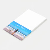 Post-it® Texte de photo personnalisé avec vos photos d'anim (Incliné)