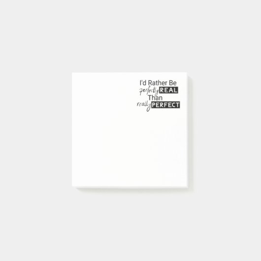 Post-it® Texte du devis motivationnel positif (Devant)