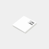 Post-it® Texte du devis motivationnel positif (Incliné)