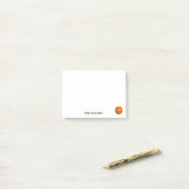 Post-it® Texte nommé fait sur commande de thème de sport de (Sur un bureau)