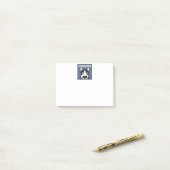 Post-it® Textes des notes de post-it des mitaines 4x3 (Sur un bureau)