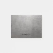 Post-it® Texture balayée en métal (Devant)