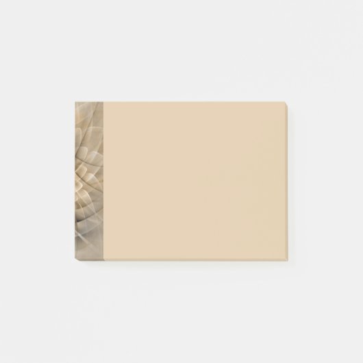 Post-it® Texture d'art fractal abstrait de tons terrestres (Devant)