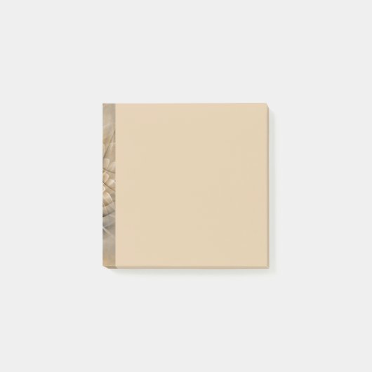Post-it® Texture d'art fractal moderne abstrait aux tons de (Devant)