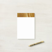 Post-it® Texture de faux bois de pin II (Sur un bureau)