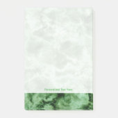 Post-it® Texture de marbre verte (Devant)