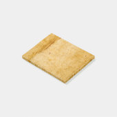 Post-it® Texture de papier française antique d'arrière - (Incliné)