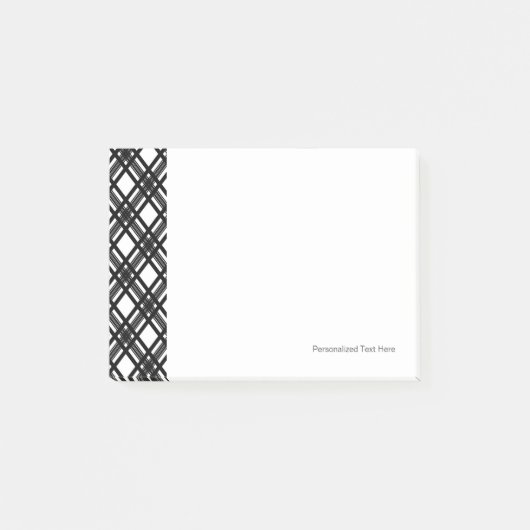 Post-it® Texture de rayures (Devant)