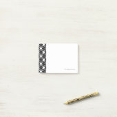 Post-it® Texture de rayures (Sur un bureau)