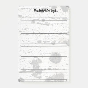 Post-it® Texture d'écorce d'arbre de tremble blanc personna