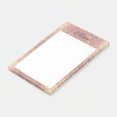 Post-it® Texture fascinante de Faux d'étincelle de parties (Incliné)