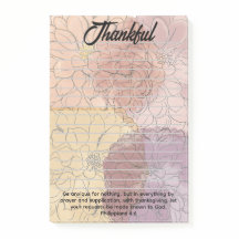 Thankful Post Its