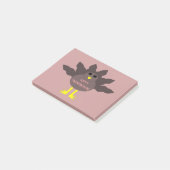 Post-it® Thanksgiving PLucked Turkey Post it note Pad (Incliné)