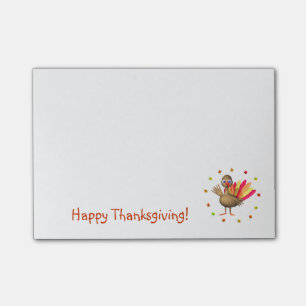 Post-it® Thanksgiving Turquie de bébé