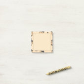 Post-it® Thé au lait Brown Boba Cute Notes collantes (Sur un bureau)