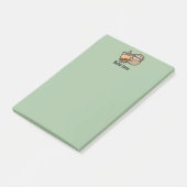 Post-it® Thé de bulle et fentes de boule personnalisé (Incliné)