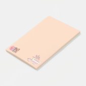 Post-it® Thé et livres mignons (Incliné)